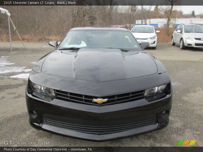 Black / Black 2015 Chevrolet Camaro LT Coupe