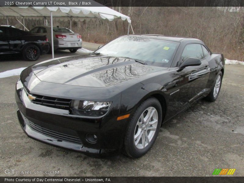 Black / Black 2015 Chevrolet Camaro LT Coupe