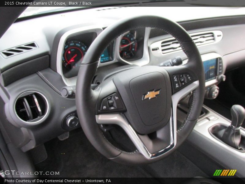 Black / Black 2015 Chevrolet Camaro LT Coupe