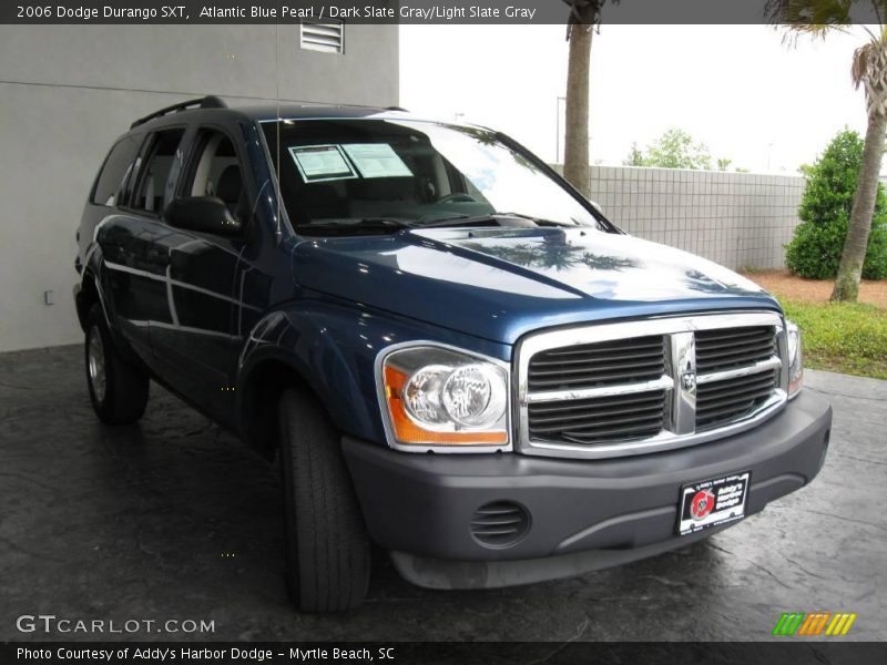 Atlantic Blue Pearl / Dark Slate Gray/Light Slate Gray 2006 Dodge Durango SXT
