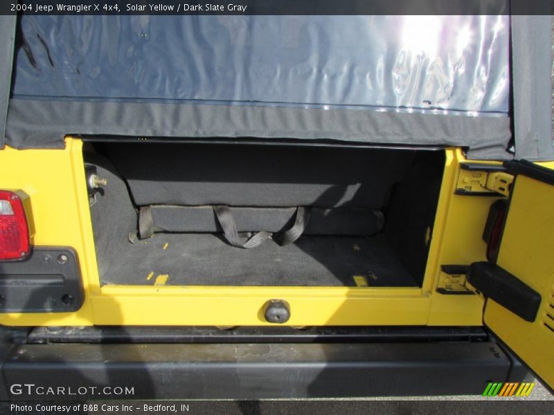 Solar Yellow / Dark Slate Gray 2004 Jeep Wrangler X 4x4
