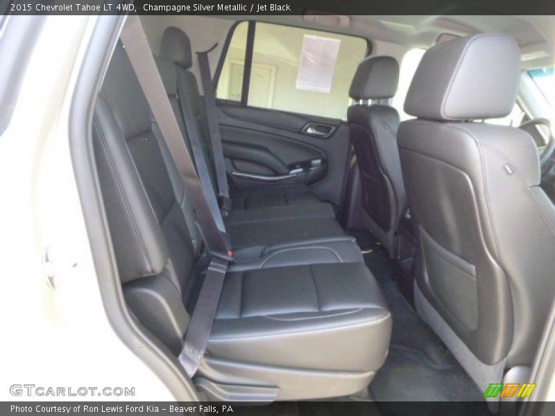 Champagne Silver Metallic / Jet Black 2015 Chevrolet Tahoe LT 4WD