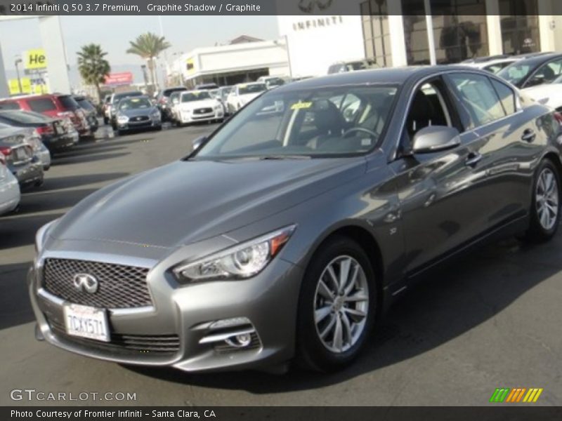 Graphite Shadow / Graphite 2014 Infiniti Q 50 3.7 Premium