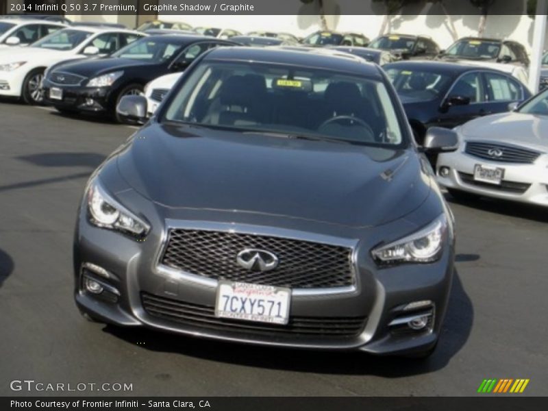Graphite Shadow / Graphite 2014 Infiniti Q 50 3.7 Premium