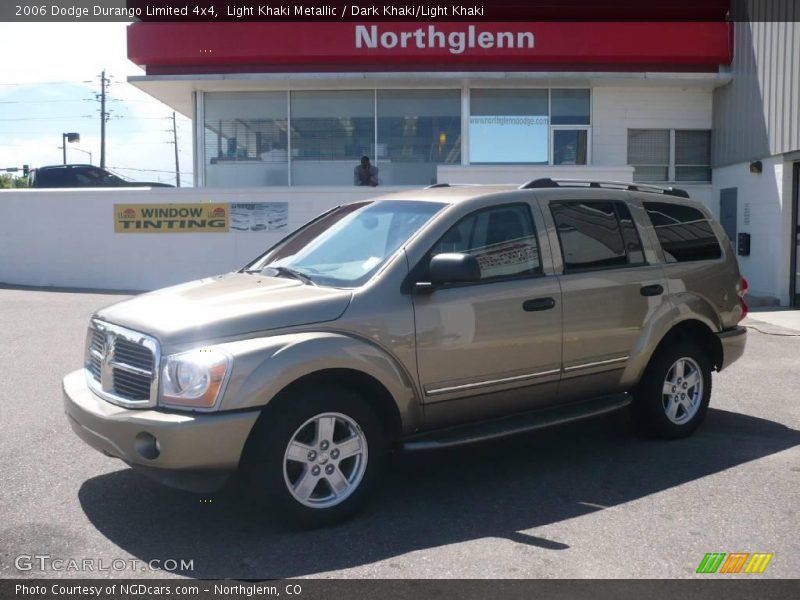 Light Khaki Metallic / Dark Khaki/Light Khaki 2006 Dodge Durango Limited 4x4