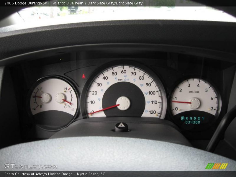 Atlantic Blue Pearl / Dark Slate Gray/Light Slate Gray 2006 Dodge Durango SXT