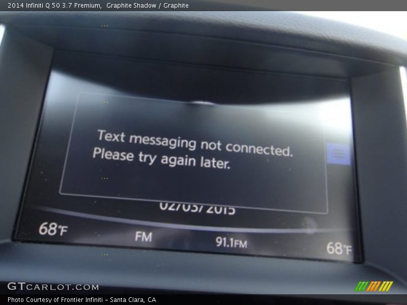 Graphite Shadow / Graphite 2014 Infiniti Q 50 3.7 Premium