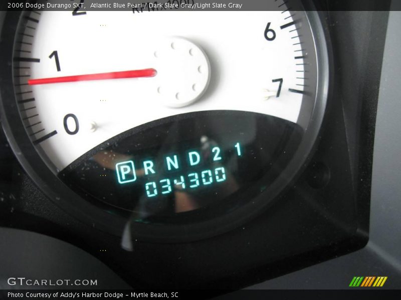 Atlantic Blue Pearl / Dark Slate Gray/Light Slate Gray 2006 Dodge Durango SXT