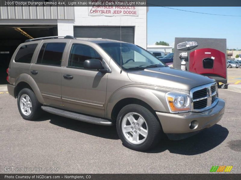 Light Khaki Metallic / Dark Khaki/Light Khaki 2006 Dodge Durango Limited 4x4