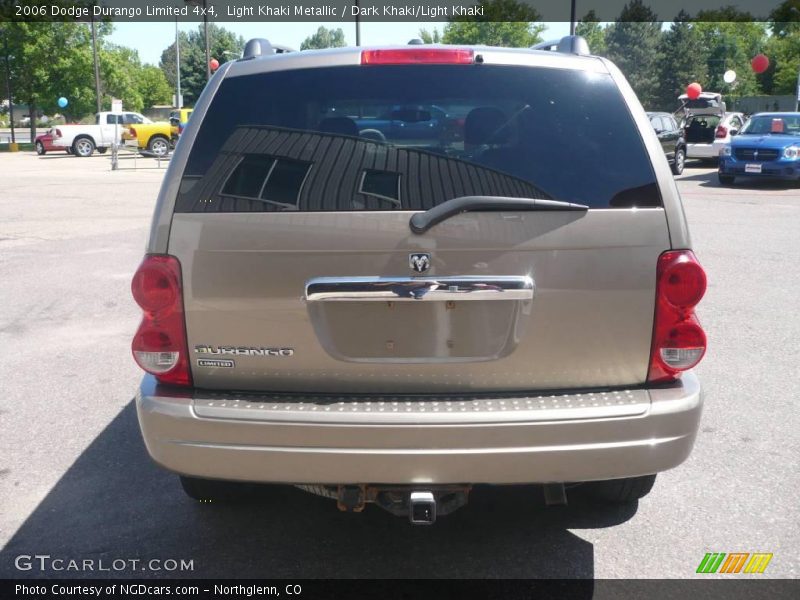 Light Khaki Metallic / Dark Khaki/Light Khaki 2006 Dodge Durango Limited 4x4