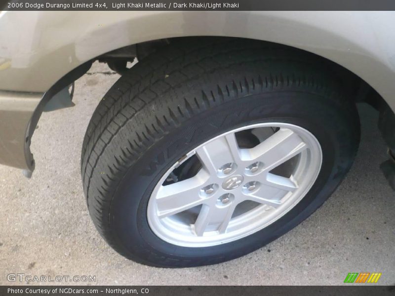 Light Khaki Metallic / Dark Khaki/Light Khaki 2006 Dodge Durango Limited 4x4