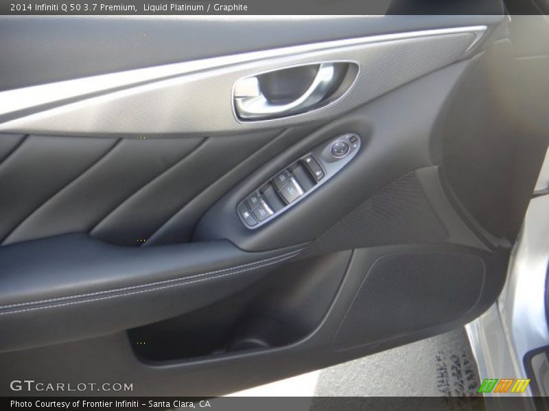 Liquid Platinum / Graphite 2014 Infiniti Q 50 3.7 Premium