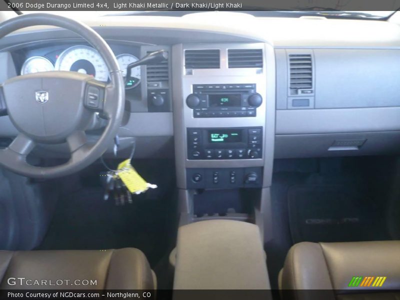Light Khaki Metallic / Dark Khaki/Light Khaki 2006 Dodge Durango Limited 4x4