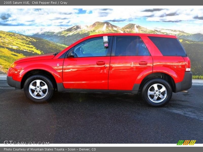 Chili Pepper Red / Gray 2005 Saturn VUE