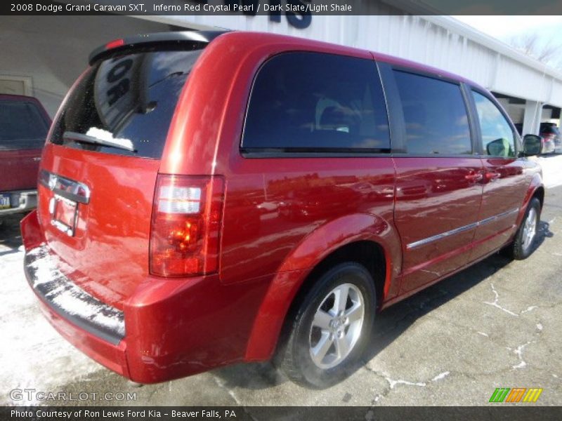 Inferno Red Crystal Pearl / Dark Slate/Light Shale 2008 Dodge Grand Caravan SXT