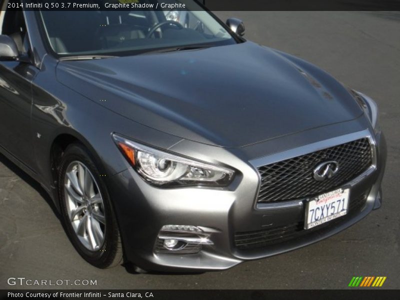 Graphite Shadow / Graphite 2014 Infiniti Q 50 3.7 Premium