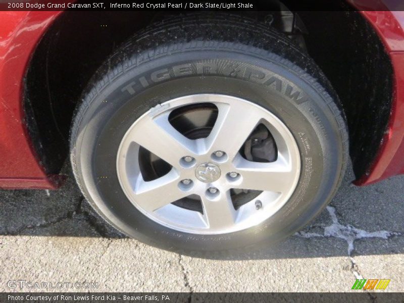 Inferno Red Crystal Pearl / Dark Slate/Light Shale 2008 Dodge Grand Caravan SXT