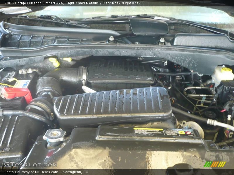 Light Khaki Metallic / Dark Khaki/Light Khaki 2006 Dodge Durango Limited 4x4
