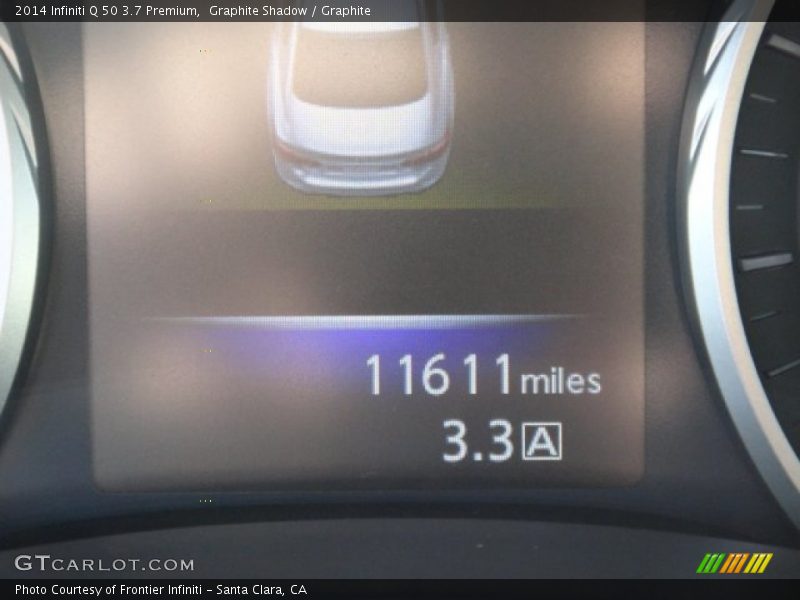 Graphite Shadow / Graphite 2014 Infiniti Q 50 3.7 Premium