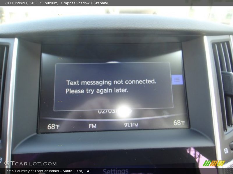 Graphite Shadow / Graphite 2014 Infiniti Q 50 3.7 Premium