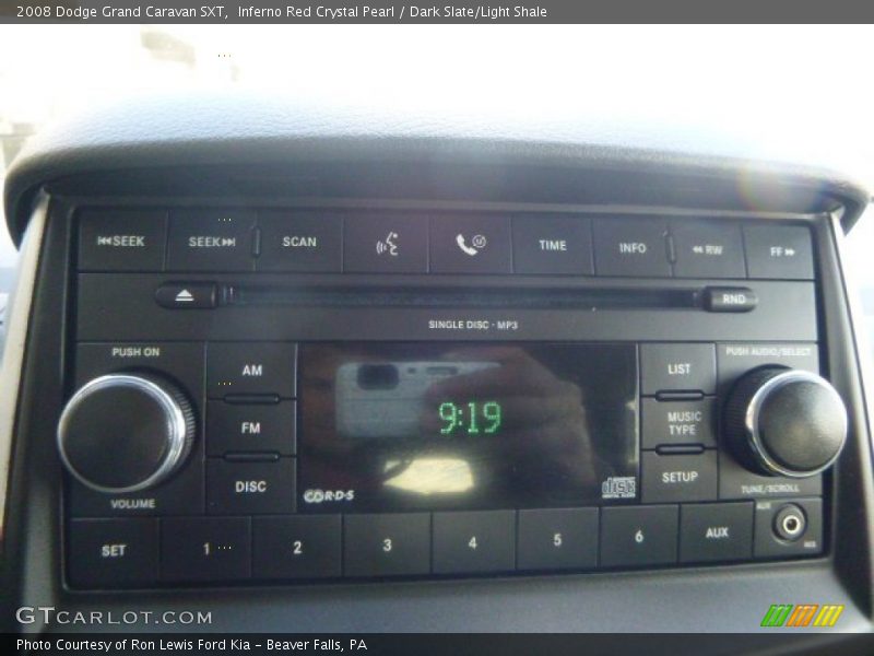 Inferno Red Crystal Pearl / Dark Slate/Light Shale 2008 Dodge Grand Caravan SXT