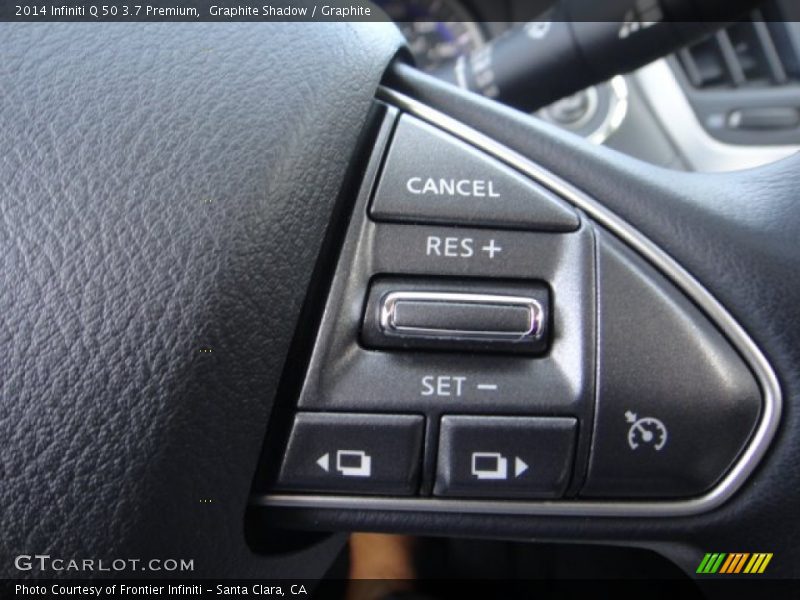 Graphite Shadow / Graphite 2014 Infiniti Q 50 3.7 Premium
