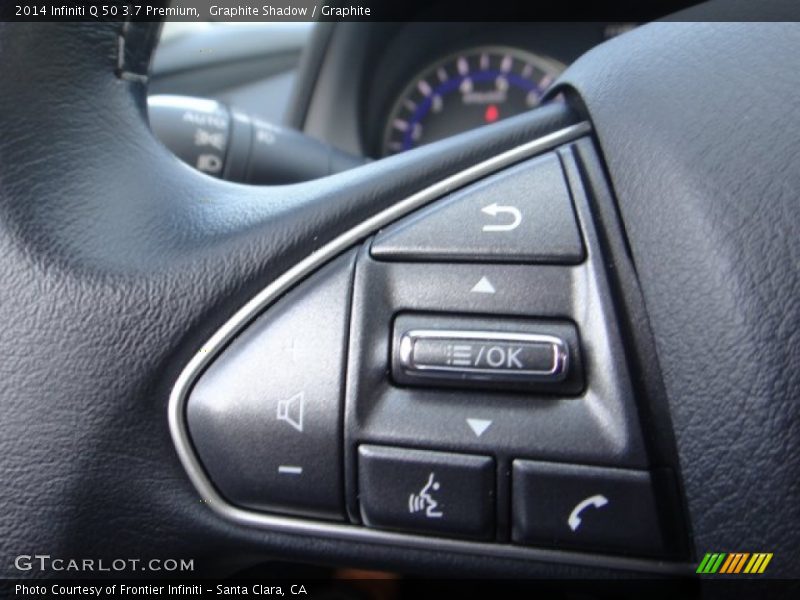 Graphite Shadow / Graphite 2014 Infiniti Q 50 3.7 Premium