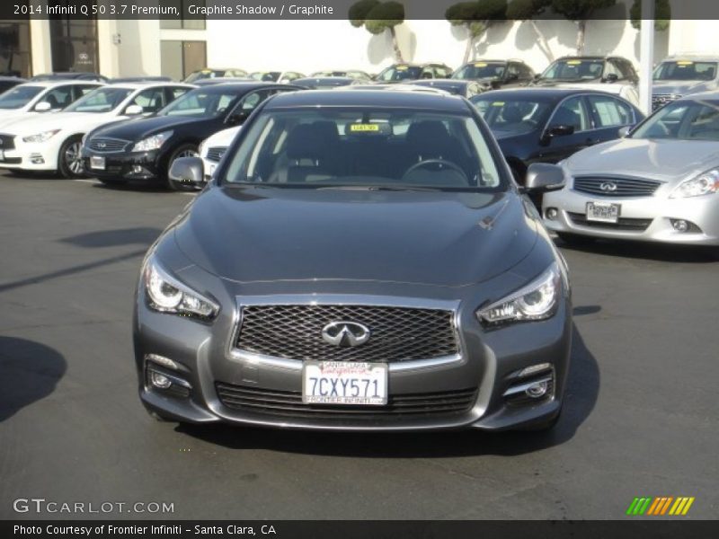 Graphite Shadow / Graphite 2014 Infiniti Q 50 3.7 Premium