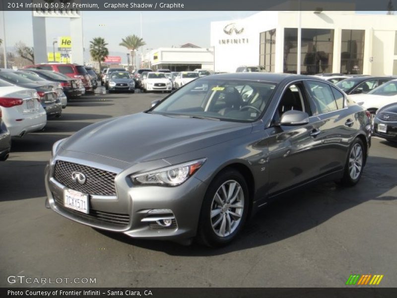 Graphite Shadow / Graphite 2014 Infiniti Q 50 3.7 Premium
