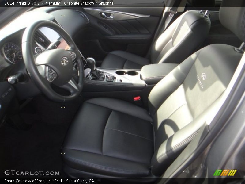 Graphite Shadow / Graphite 2014 Infiniti Q 50 3.7 Premium