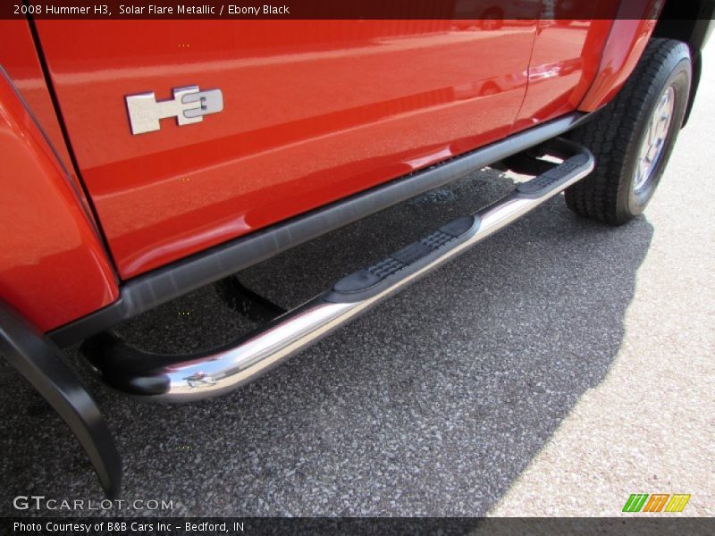 Solar Flare Metallic / Ebony Black 2008 Hummer H3