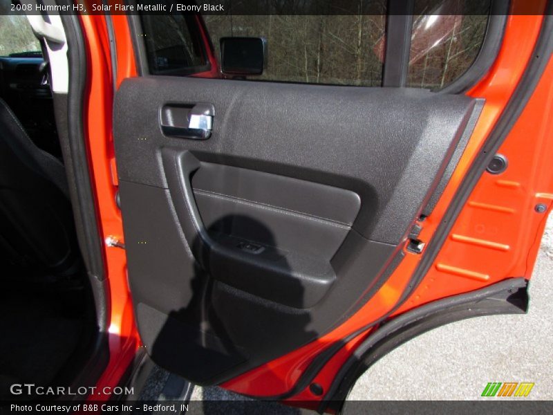 Solar Flare Metallic / Ebony Black 2008 Hummer H3