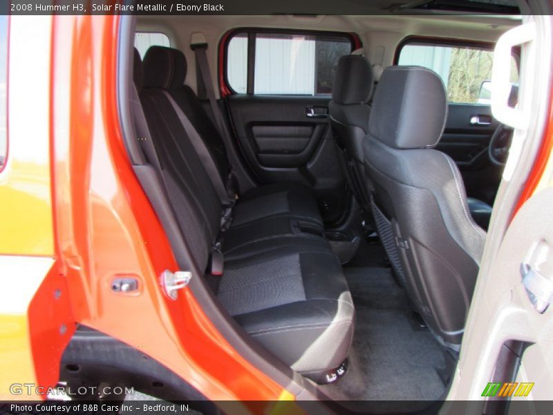 Solar Flare Metallic / Ebony Black 2008 Hummer H3