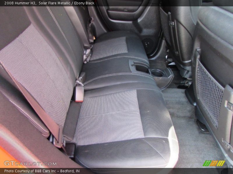 Solar Flare Metallic / Ebony Black 2008 Hummer H3