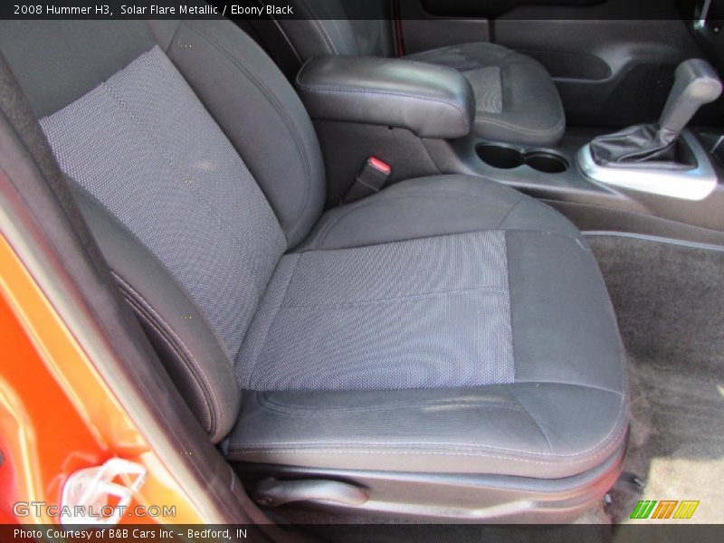 Solar Flare Metallic / Ebony Black 2008 Hummer H3