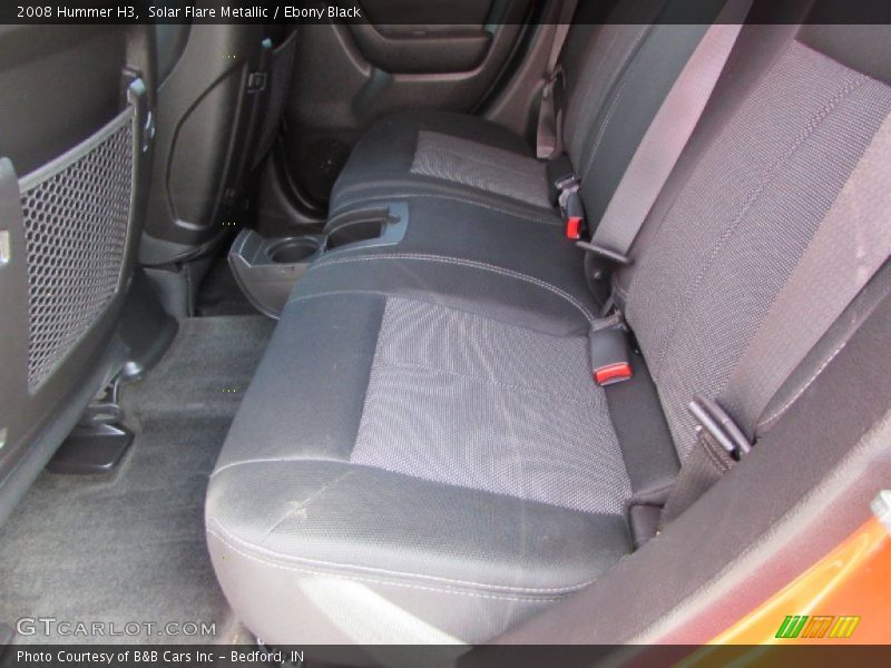 Solar Flare Metallic / Ebony Black 2008 Hummer H3