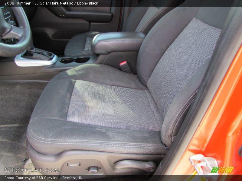 Solar Flare Metallic / Ebony Black 2008 Hummer H3