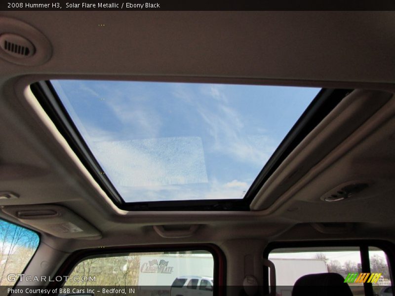 Solar Flare Metallic / Ebony Black 2008 Hummer H3