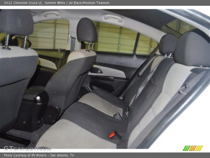 Summit White / Jet Black/Medium Titanium 2012 Chevrolet Cruze LS