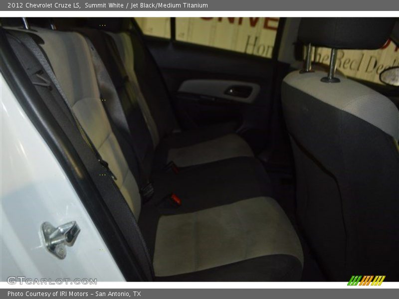 Summit White / Jet Black/Medium Titanium 2012 Chevrolet Cruze LS