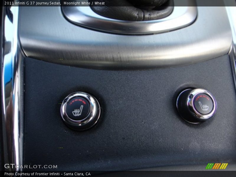 Moonlight White / Wheat 2011 Infiniti G 37 Journey Sedan