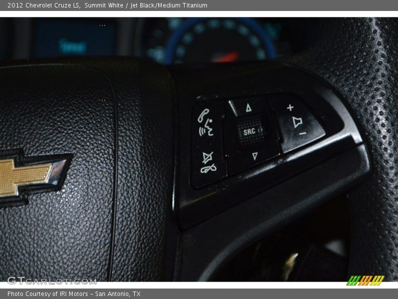 Summit White / Jet Black/Medium Titanium 2012 Chevrolet Cruze LS