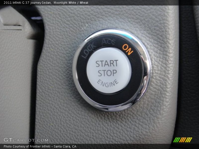 Moonlight White / Wheat 2011 Infiniti G 37 Journey Sedan