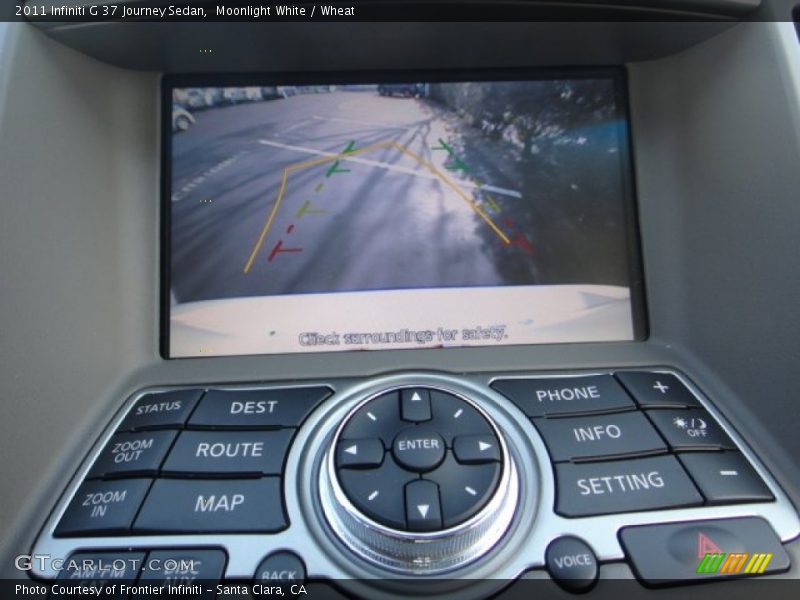 Moonlight White / Wheat 2011 Infiniti G 37 Journey Sedan