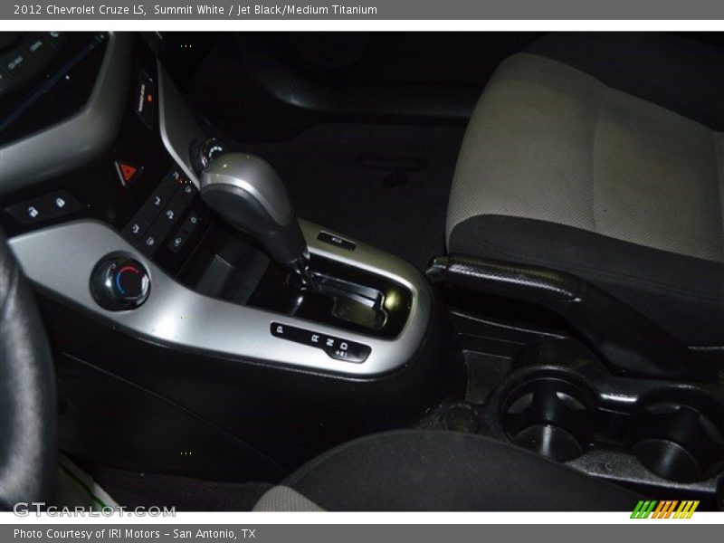 Summit White / Jet Black/Medium Titanium 2012 Chevrolet Cruze LS