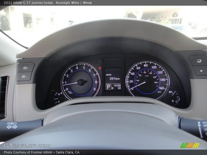 Moonlight White / Wheat 2011 Infiniti G 37 Journey Sedan