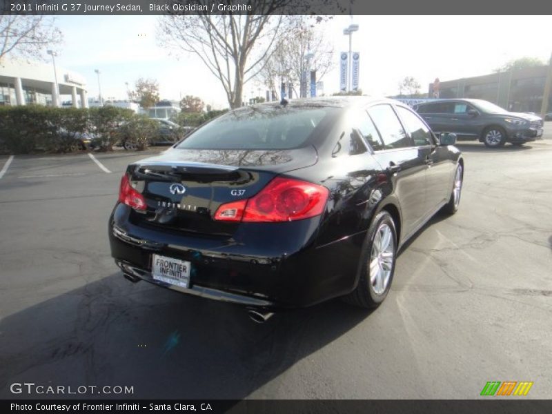 Black Obsidian / Graphite 2011 Infiniti G 37 Journey Sedan