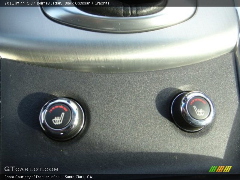 Black Obsidian / Graphite 2011 Infiniti G 37 Journey Sedan