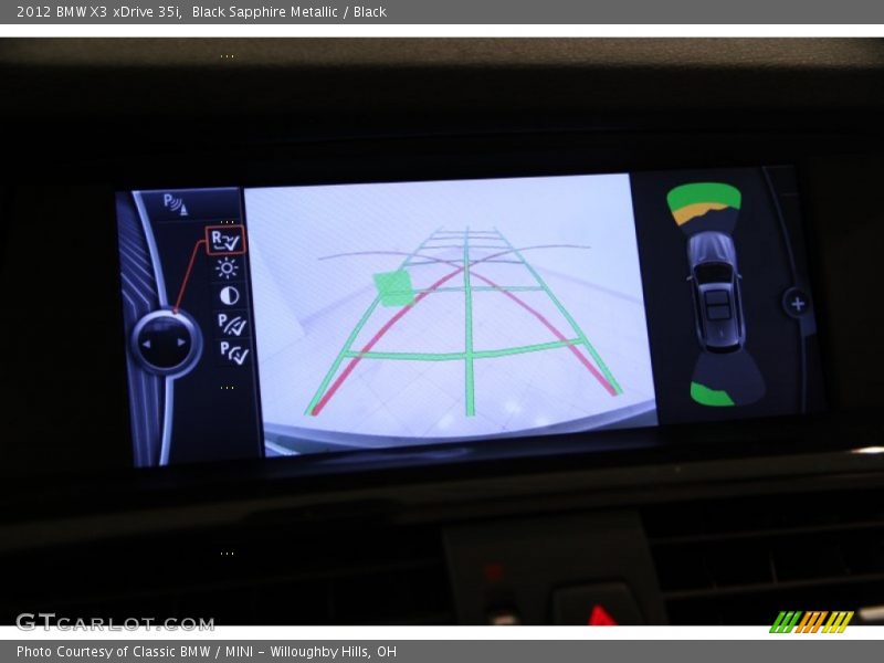 Black Sapphire Metallic / Black 2012 BMW X3 xDrive 35i