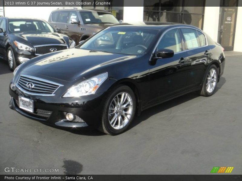 Black Obsidian / Graphite 2013 Infiniti G 37 Journey Sedan